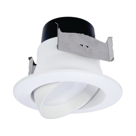 Halo Halo LA4 Series Matte Warm White 4 in. W LED Adjustable Retrofit Kit 8.6 W LA4069271EWH-CA